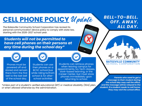 New Law Prompts BCSC Cell Phone Policy Change