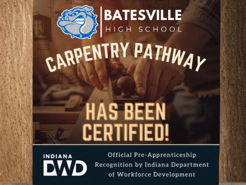 BHS Carpentry Program Certified by State of Indiana