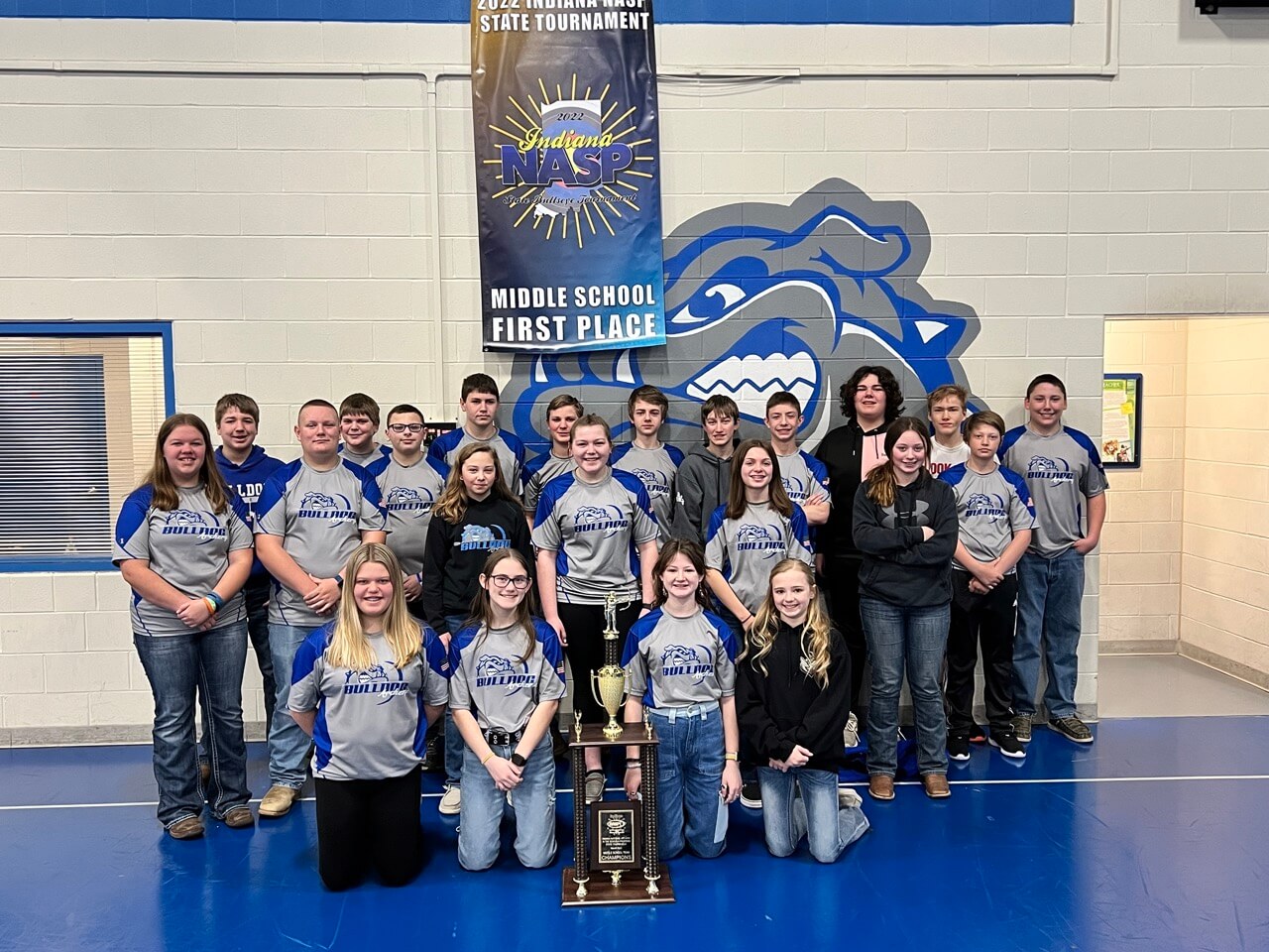 Batesville Middle School placed first in the Indiana State Archery Tournament