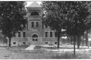 School at the corner of Mulberry and Pearl