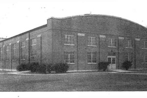 4. 1937 Gymnasium. Photo courtesy of Batesville Area Historical Society. 1937 Gymnasium