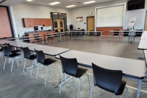 22. Instructional space in the Innovation Center. Photo courtesy of Batesville Community School Corporation. BHS Innovation Center Instructional Space