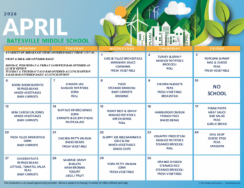 Menú Abril