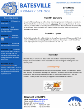 BPS - Nobyembre 2025 Newsletter