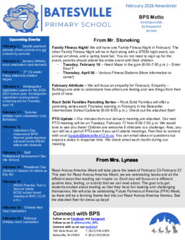 BPS - Pebrero 2026 Newsletter