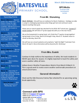 BPS - Marso 2026 Newsletter